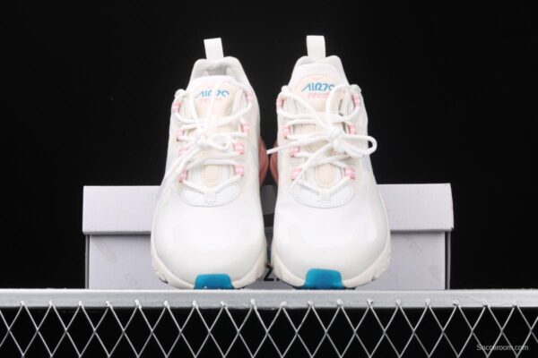 NIKE Air Max 270React new high-frequency mesh function half-palm air cushion cushioning running cloth shoes AT6174-100 - Image 11