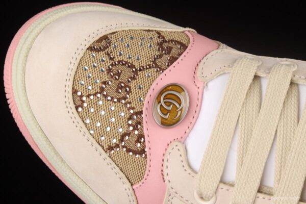 Gucci Distressed Screener Sneaker classic daddy shoes A38G09064 - Image 10