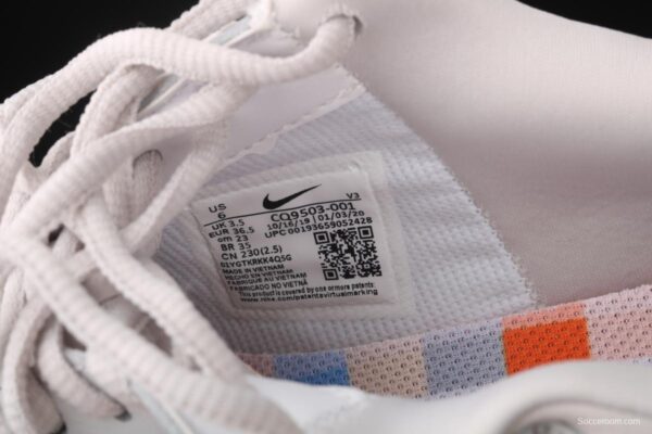 NIKE Air Force 1 ShAdidasow light weight heightened low-top 100-board shoes CQ9503-001 - Image 4