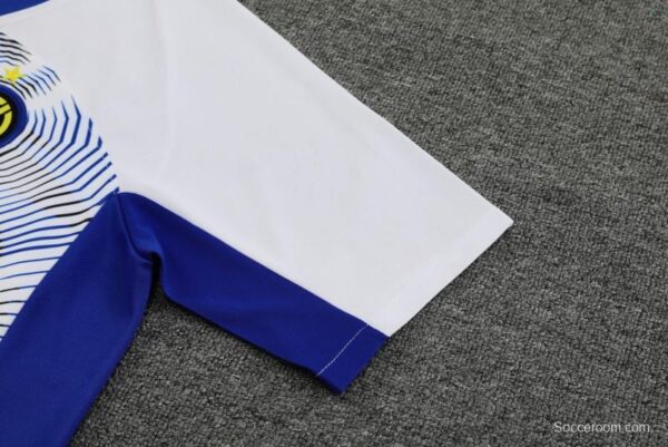 24/25 Inter Milan White Short Sleeve Jeresy+Shorts - Image 7