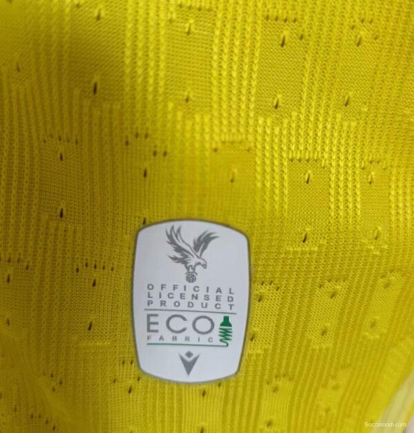 Player Version 24/25 Crystal Palace Away Yellow Jersey - Image 4