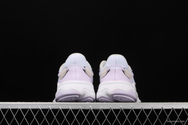 Adidas Originals Ozweego W FY3129 Darth clover retro 3M reflective breathable running shoes - Image 13