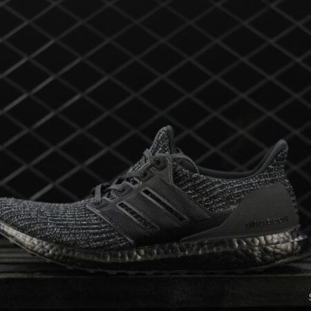 Adidas Ultra Boost 4.0BB6171 fourth generation knitted striped gray-black UB