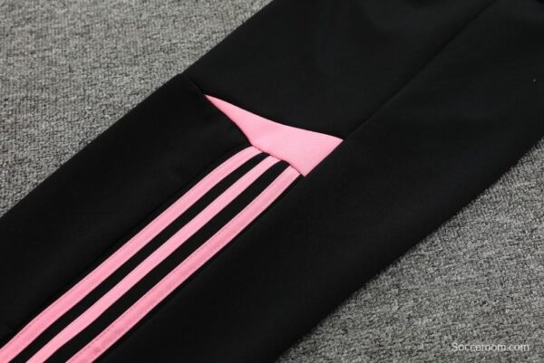 23/24 Inter Miami Black  Full Zipper Hoodie Jacket+Pants - Image 4