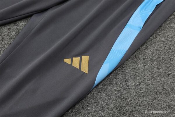 2024 Argentina Golden Half Zipper Jacket+Long Pants - Image 5