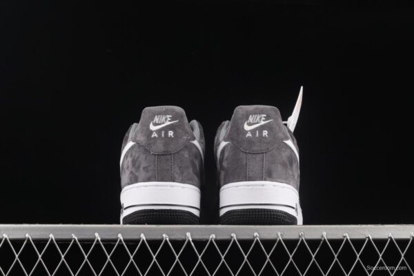 NIKE Air Force 1' 07 Low dark gray suede color matching low-top casual board shoes NT9966-336 - Image 13