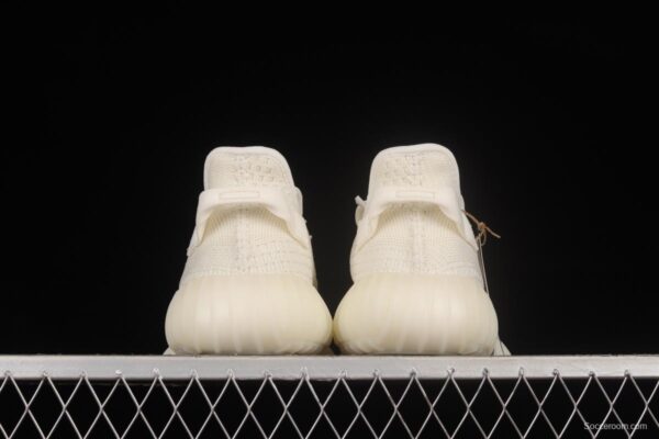 Adidas Yeezy 350 Boost V2 Pure Oat HQ6316 Pure White 2.0 Color Matching BASF Boost Original Bottom - Image 13