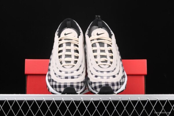 NIKE Air Max 97 Premium checkerboard retro bullet trend air cushion casual running shoes 312834-201 - Image 10
