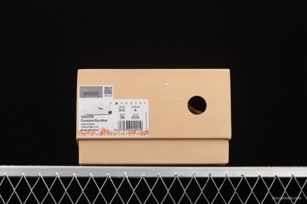 IMPACT x VESSEL G.O.P. LOW deconstructs S20XC01W for high canvas vulcanized board shoes with overlapping thick soles and low sides - Image 9