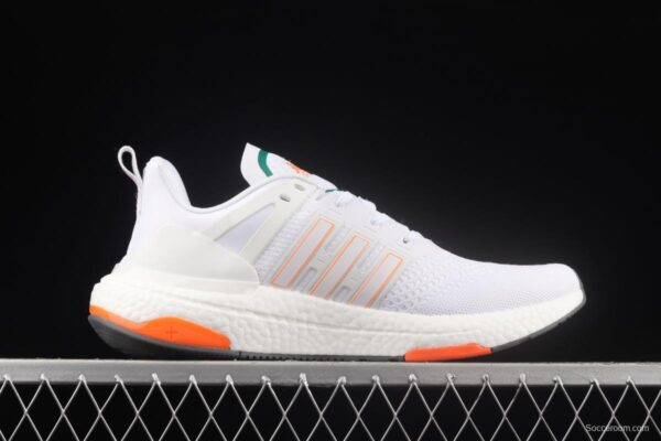 Adidas EQUIPMENT+ H02751 2021 new cushioning breathable popcorn casual running shoes - Image 16