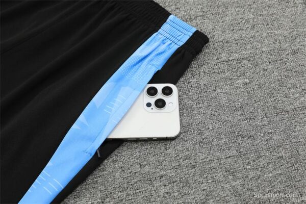 2024 Argentina Black Half Zipper Jacket+Long Pants - Image 4