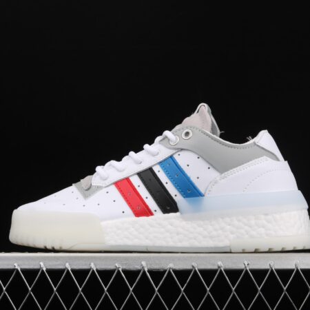 Adidas Rivalry RM Low Boost FV7680 striped casual shoes with thick soles