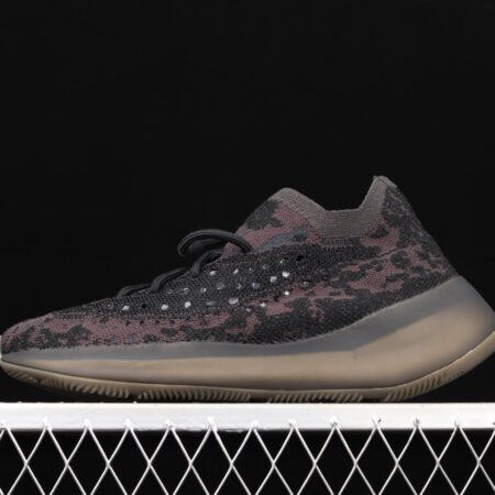 Adidas Yeezy 380Boost 380V1 Onyx Reflective H02536Kanye jointly limited coconut 380 black samurai full Tianxing 3M reflective running shoes