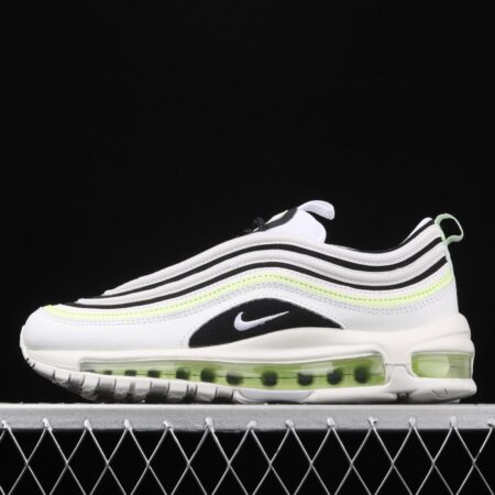 NIKE Air Max 97 XL 3M reflective white and green air cushion running shoes 921733-105