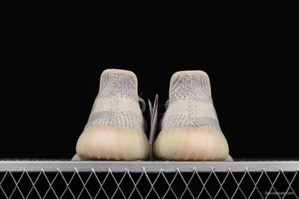 Adidas Yeezy 350 Boost V2 FU9161 Darth Coconut 350 second generation beard white hollowed-out angel color - Image 8