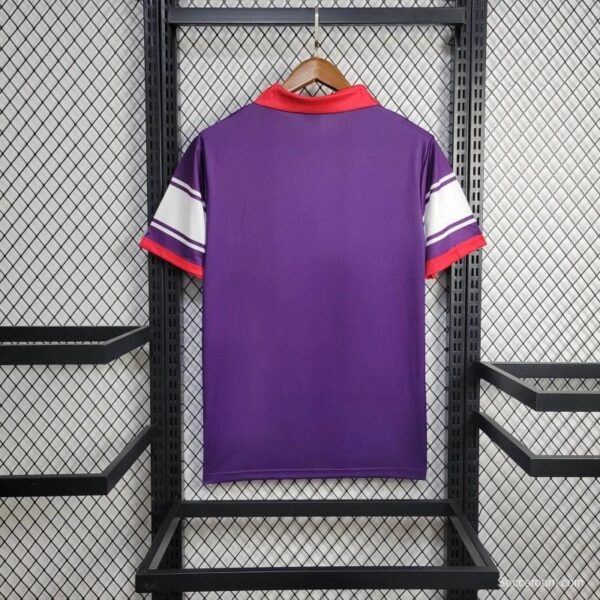 Retro 84/85 ACF Fiorentina Home Jersey - Image 4