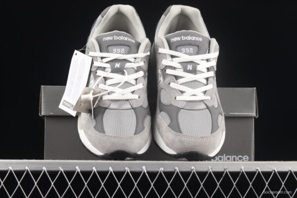 New Balance NB MAdidase In USA M992 series American blood classic retro leisure sports daddy running shoes M992GR - Image 13