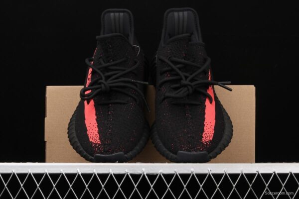 Adidas Yeezy 350V2 Real Boost Basf BY9612 Darth Coconut 350 second generation black powder BASF Boost original background - Image 12