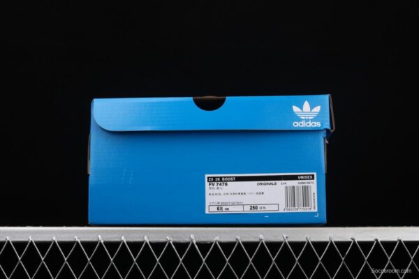 Adidas ZX 2K Boost FV7476 2020 summer new clover popcorn vintage running shoes - Image 10