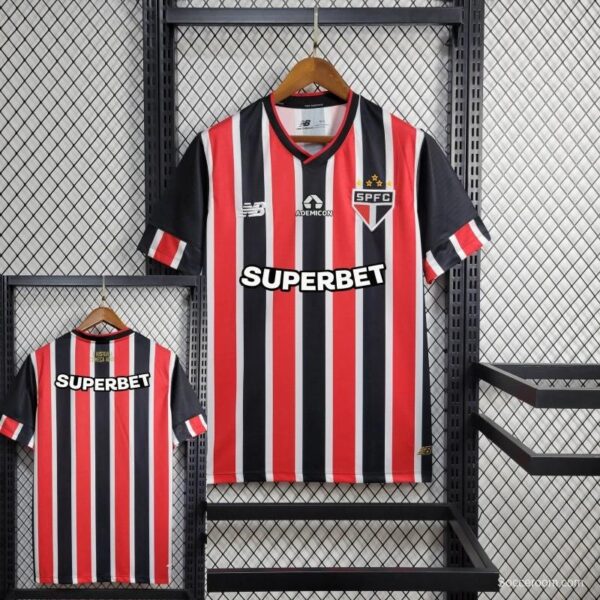 24/25 Sao Paulo Away Jersey + With Patch - Image 2