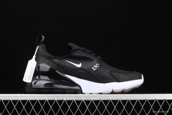 NIKE Max 270Black silk half-palm air cushion running shoes AJ0499-001 - Image 14