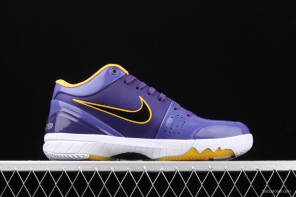 NIKE Zoom Kobe 4 Protro UNDEFEATED Kobe Bryant four generations of joint Zijin Lakers low-top men's basketball shoes CQ3869-500 - Image 14