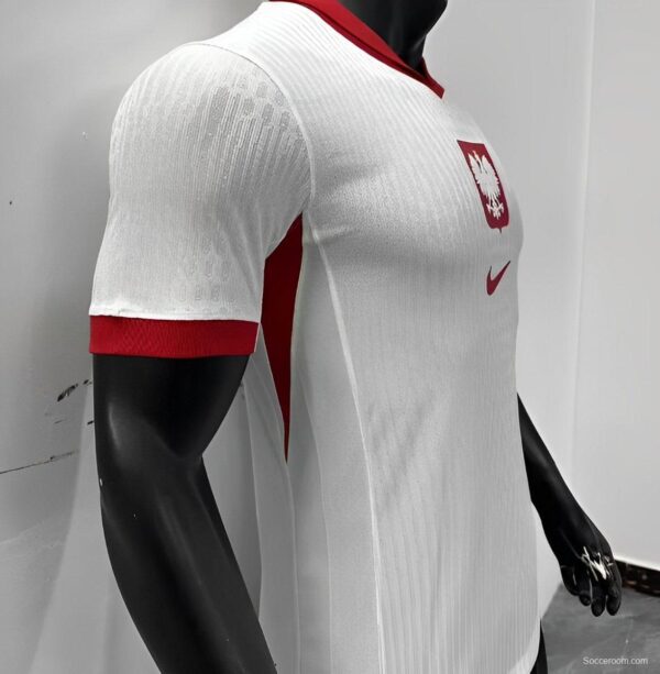 Player Version 2024 Poland Home Jersey - Image 3