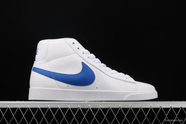 NIKE Blazer Mid Retro trailblazer leather high-top leisure sports board shoes 845054-100 - Image 15