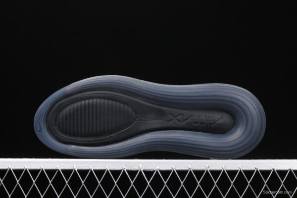 NIKE Air Max 720 Black/Blue/wave point full palm air cushion running shoes AO2924-003 - Image 13