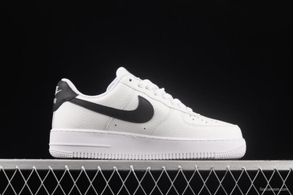 NIKE Air Force 1o07 Low AN20 classic white and black low-top casual board shoes CT2302-100 - Image 15