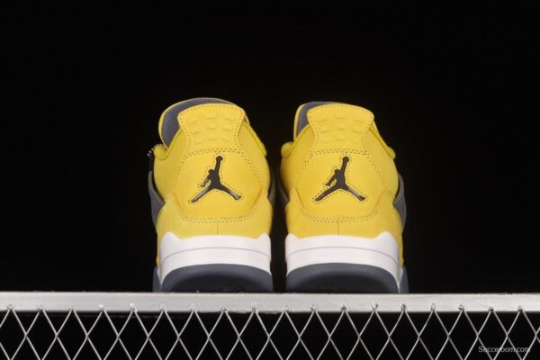 Air Jordan 4 Retro Lightning duplicates white and yellow electric letter CT8527-700 - Image 13