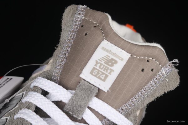 Salehe Bembury x New Balance 574 Yurt Versace director co-signed retro casual running shoes MS574YSC - Image 8