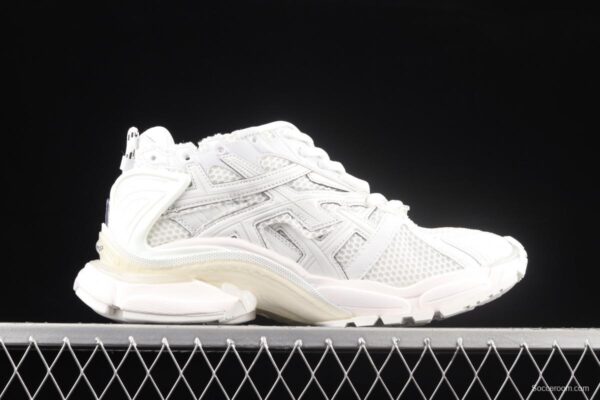 Balenciaga Runner Kith Four.Color 7.021ss latest color matching trend retro casual shoes W3RA99000 - Image 15