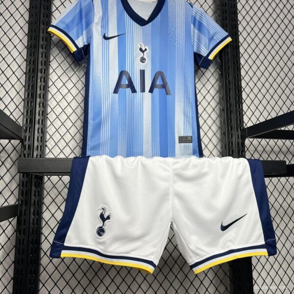 24/25 Kids Tottenham Hotspur Away Blue Jersey - Image 4