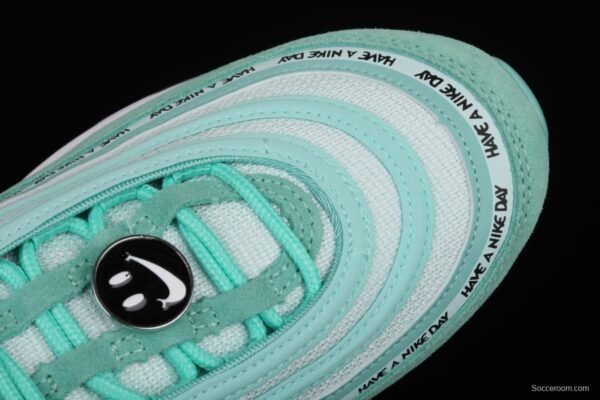 NIKE Air Max 97 ND mint green suede air cushion running shoes 923288-300 - Image 6