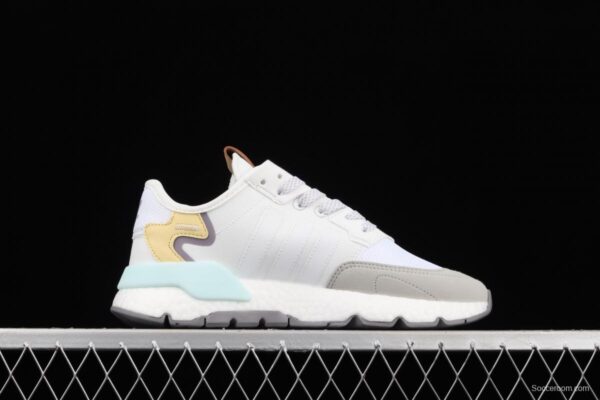 Adidas Nite Jogger 2019 Boost H01728 classic retro running shoes - Image 15