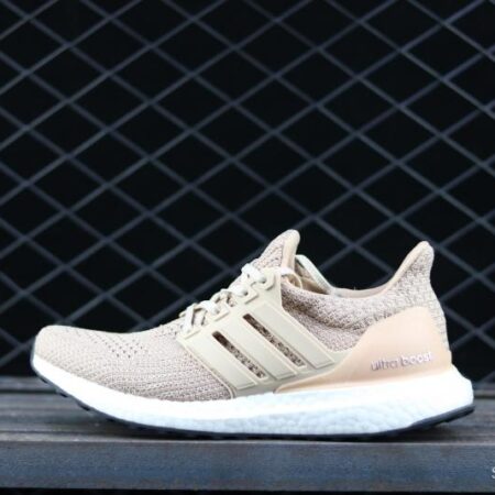 Adidas Ultra Boost 4.0BB6309 fourth generation knitted striped gray gold UB
