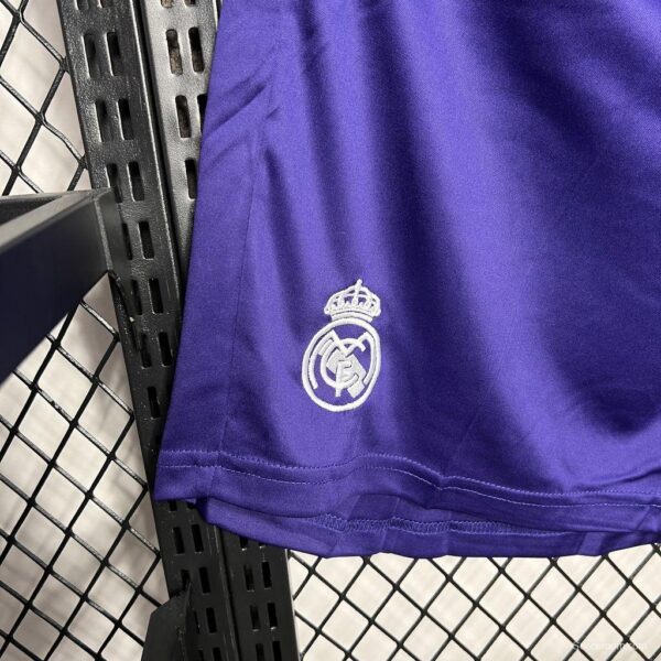 24/25 Real Madrid x Y3 Purple Special Edition Shorts - Image 3