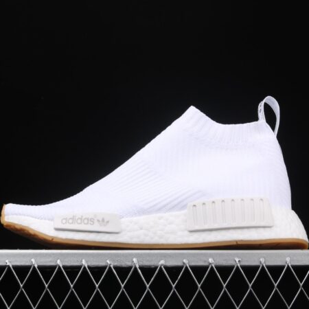 Adidas NMD CS1 competes for All White BA7208 stretch knitted sock shoes