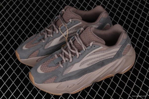 Adidas Yeezy Boost 700 Enflame Amber GZ0724 coconut 700black gray coconut 3M reflective running shoes BASF popcorn outsole - Image 11