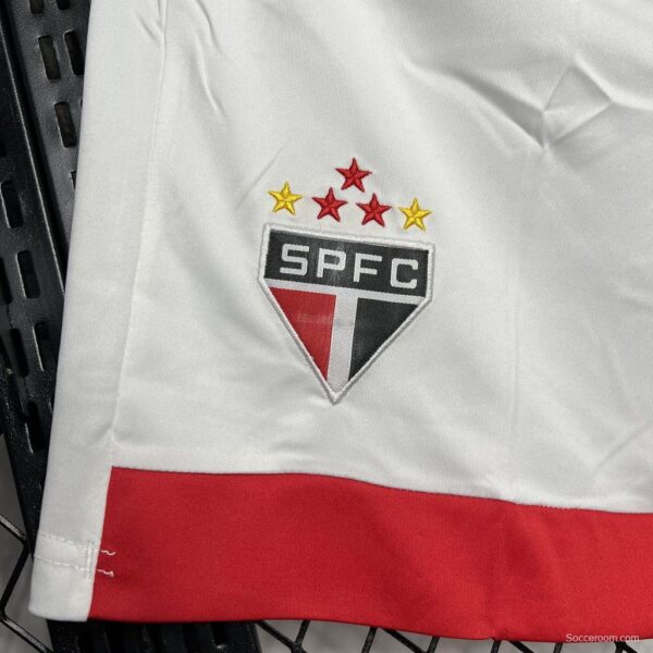24/25 Sao Paulo Home Shorts - Image 2