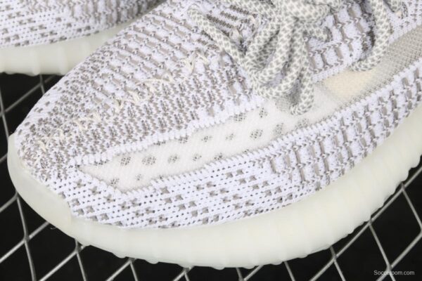 Adidas Yeezy 350V2 Real Boost EF2905 Darth Coconut 350 second Generation Hollow Silk Grey Angel - Image 7