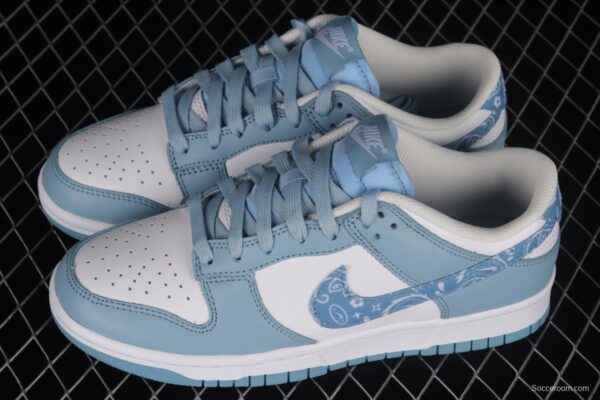 NIKE DUNK Low Green/blue paisley blue-green paisley SB buckled backboard fashion casual sneakers DH4401-101 - Image 10