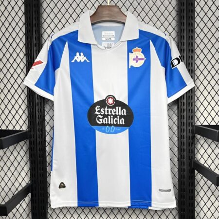 24/25 Deportivo De La Coruna Home Jersey