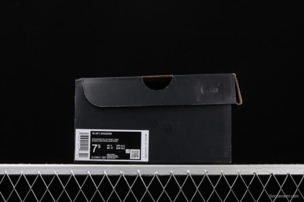 NIKE Air Force 1 ShAdidasow light weight heightened low-top 100-top board shoes CJ1641-102 - Image 10