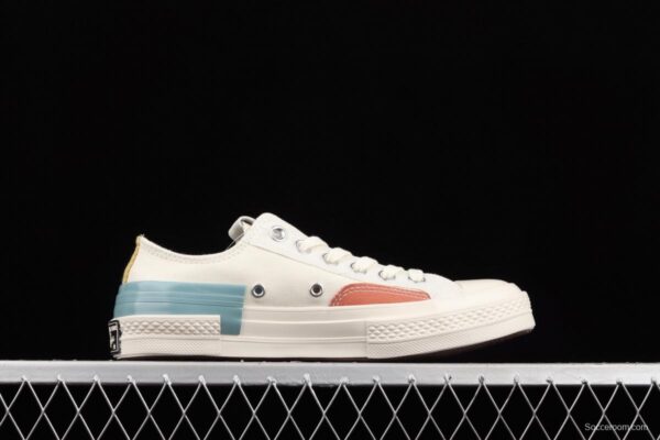 Converse Chuck 70s Tangram splicing low-top casual board shoes 572445C - Image 15