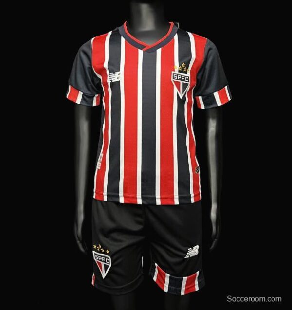 24/25 Kids Sao Paulo Away Jersey - Image 6