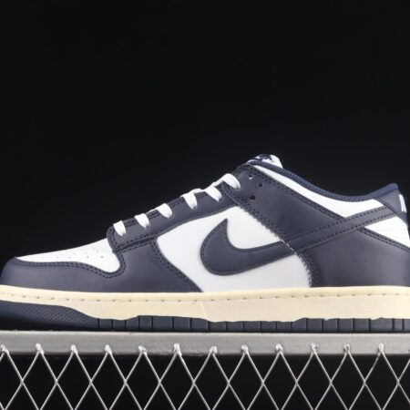 NIKE SB DUNK Low Navy Blue navy blue color SB buckle rebound fashion casual board shoes DD1503-115