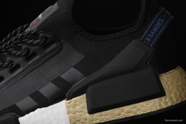 Adidas NMD R1 Boost V2 FW5327 second generation elastic knitted noodles fish scale popcorn running shoes - Image 7