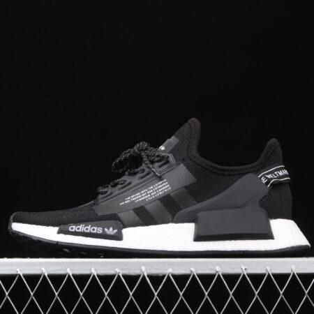 Adidas NMD R1 Boost V2 FV9025 second generation elastic knitted surface popcorn running shoes